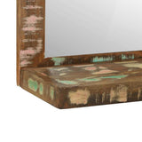 Bathroom Mirror Brown 50 x 22 x 70 cm Solid Reclaim Wood 4016737