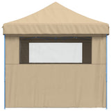 Party Tent Folding Beige 292 x 440 x 315 cm Oxford Fabric 42023632