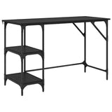 Desk Black Oak 120 x 50 x 75 cm Engineered Wood 883034