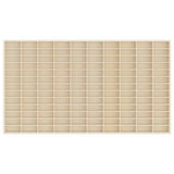 Wall Display Case Wall-Mounted Beige 98 x 4.5 x 55 cm 42015608