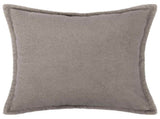 Cushion Cover 12 pcs HOUTEN Light Grey 50 x 50 cm Boucl 919122