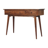 Large 3 Drawer Chestnut Console IN3345