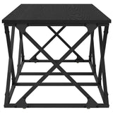 Coffee Table Black Oak 100 x 49 x 40 cm Engineered Wood 882768