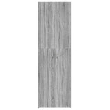 Office Cabinet Grey Sonoma 60x32x190 cm Engineered Wood 815280