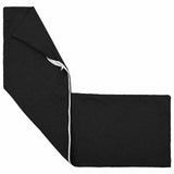 Cushion with Pillow HEERLEN 2 pcs Black Fabric 926070