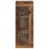 Wall Mounted Cabinet Old Wood 34.5 x 34 x 90 cm 882622