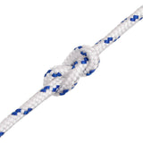 Multipurpose Utility Rope 10 mm 500 m White and Blue PP 3473185
