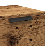 Sideboard Old Wood 60x30x70 cm Engineered Wood 856834