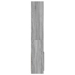 Highboard Grey Sonoma 92x33x180 cm Engineered Wood 3309623