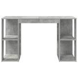 Desk Concrete Grey 130 x 50.5 x 75 cm Engineered Wood 869501