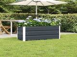 Planter Anthracite 100 x 40 x 45 cm Steel 42018184