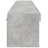 TV Cabinets with LED Lights 2 pcs Concrete Grey 60x30x30 cm 837134