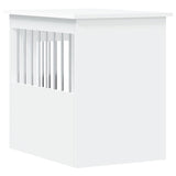 ZNTS Dog Crate Furniture White 45x62x59 cm Engineered Wood 838309