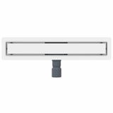 2 in 1 Shower Drain Silver 60 cm Stainless Steel 304 42015938