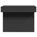 ZNTS Coffee Table Black 100x55x40 cm Engineered Wood 840871