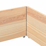 Pallet Collars 2 pcs 150x100 cm Solid Wood Pine 4010305