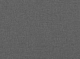 Corner Bed Frame with Headboard Dark Grey 90 x 200 cm Fabric 42016496