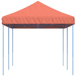 ZNTS Foldable Party Tent Pop-Up Terracotta 580x292x315 cm 4004941