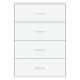 Sideboards 2 pcs White 60x31x84 cm Engineered Wood 3276581