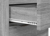 Bedside Table Grey Sonoma 40 x 30 x 467 cm Engineered Wood 888919