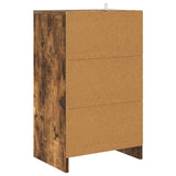 Bedside Tables with Drawer 2 pcs Smoked Oak 40 x 30 x 467 cm 888918