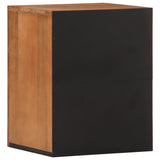 Bathroom Wall Cabinet 38x33x48 cm Solid Wood Mango 358304