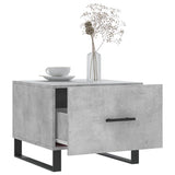 Coffee Tables 2 pcs Concrete Grey 50x50x40 cm Engineered Wood 829453