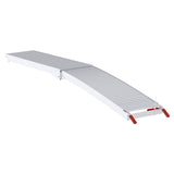 Motorcycle Ramp 680 kg 2 pcs Silver 205 x 28 x 5 cm Aluminium 42021089