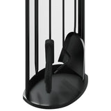 5 Piece Fireplace Tool Set 23x15x66 cm Steel 156379