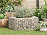 Hexagonal Gabion Raised Bed 100x90x50 cm 142532