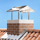 Chimney Hood Silver 60 x 60 x 38 cm Stainless Steel 42008436