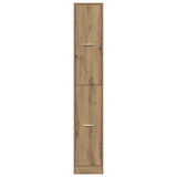 Apothecary Cabinet Artisian Oak 30x41x174.5 cm Engineered Wood 3309635