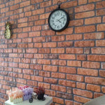 ZNTS 3D Wall Panels with Terracotta Brick Design 10 pcs EPS 149580