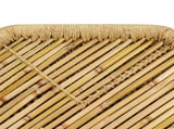Coffee Table Bamboo Octagon 60x60x45 cm 244219