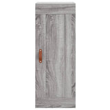 Highboard Grey Sonoma 34.5x34x180 cm Engineered Wood 3200111