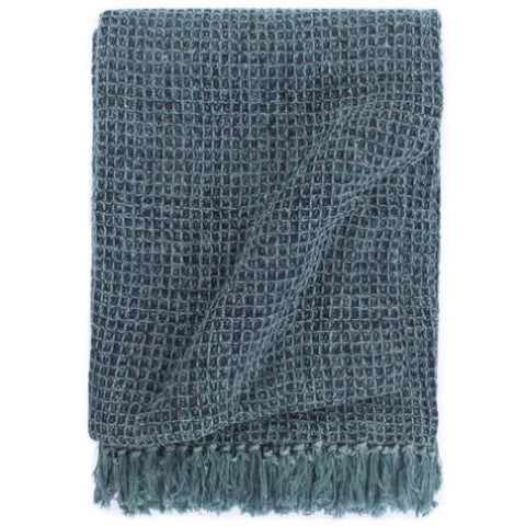 Throw Cotton 220x250 cm Indigo Blue 133754