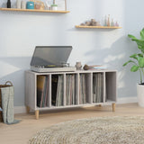 Record Cabinet Grey Sonoma 100x38x48 cm Engineered Wood 831979