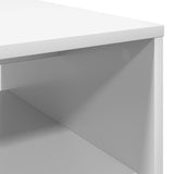 Coffee Table White 80 x 50 x 40 cm Engineered Wood 8000276