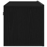 TV Cabinet 2 pcs Black Oak 80 x 30 x 30 cm Engineered Wood 862784