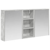 Bathroom Cabinet Set 3 pcs 116 x 16 x 62.5 cm Engineered wood 3403811