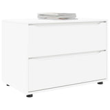 Storage Cabinet White 80 x 48 x 57 cm Engineered Wood 888817