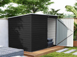 6 x 4ft Metal Garden Storage Shed, Outdoor Tool Storage Shed with Lockable Door and Gloves for T3398P328513