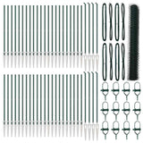 Welded Wire Fence with Spikes 100 x 1.2 m 3353173