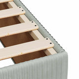 Bed Frame without Mattress Light Grey 120x200 cm Velvet 3285000