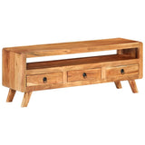 TV Cabinet 110x30x40 cm Solid Acacia Wood 337065