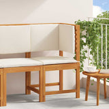 Garden Chair Brown 50 x 50 x 91cm Solid Acacia wood 4107158
