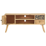 TV Cabinet 100x30x45 cm Solid Mango Wood 247999