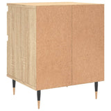 Bedside Cabinets 2 pcs Sonoma Oak 40x35x50 cm Engineered Wood 830659
