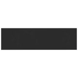 Window Sill Black with Wood Grain 160 x 40 x 4.5 cm PVC 42022224