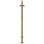 Garden Gate 105x130 cm Corten Steel Grass Design 153228